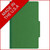 Pressboard Folders, Top Tab, Legal Size, 2" Exp, 2 Fasteners, No Dividers, Type III Moss Green, 25/Box