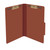 Pressboard Folders, Top Tab, Legal Size, 2" Exp, 2 Fasteners, No Dividers, Type III Red, 25/Box