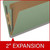 Pressboard Classification Folders, 1 Divider, Legal Size, Green, 10/Box