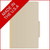 Classification Folders, 3 Dividers, Legal Size, Manila, 10/Box