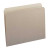 Smead Straight-Cut File Folders, Letter Size, Reinforced Tab, No Fasteners, 11pt Gray, 100/Box