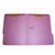 Smead 12434-F13 Colored Fastener Folders, Letter Size, 1/3-Cut Reinforced, Fasteners Pos 1/3, 11pt Lavender, 50/Box