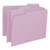 Smead File Folder, 1/3-Cut Tab, Letter Size, Lavender (12443)