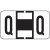 Jeter 7200 Series Labels Letter Q 225/Pack