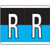 Kardex Alpha Label Letter R (500/Roll)