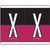 Kardex Alpha Label Letter X (500/Roll)