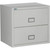 Phoenix 2-Drawer Lateral File Cabinet, 31 inches wide, 1-hour fireproof protection, gray finish