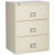 Putty Phoenix 3-Drawer Lateral File Cabinet, 31 inches wide, 1-hour fireproof protection