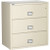 Putty colored Phoenix 3-Drawer Lateral File Cabinet, 38 inches wide, 1-hour fireproof protection