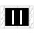 Col R Tab 12000 Label Letter I 500/Roll