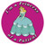 Children's Stickers, I'm A Princess, Pink, 1-3/4" Circle, 100/Roll