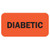 Tabbies Remind'R'Labels, "Diabetic" Label, Item 40528