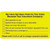 Patient Responsability Label, 3-1/4"W X 1-3/4"H, 250/RL (MAP1560)