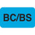 Insurance Provider Labels, BC/BS, 7/8 H x 1-1/2 W, Light Blue, 250/Roll
