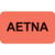 Insurance Labels, AETNA, 1-1/2 x 7/8, Fl. Red, 250/Roll (MAP1750)
