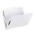 Smead File Folders, 2 Fasteners, Reinforced 1/3-Cut Tab, Letter Size, White, 50/Box