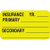 Insurance Labels, Insurance (Primary/Secondary), 7/8 H x 1-1/2 W, Chartreuse, 250 per Roll