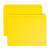 Smead File Folder, Reinforced Straight-Cut Tab, Letter, Yellow (12910)