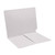 Colored End Tab Folders, Letter, 1/2 Pocket Inside Front, 14pt White, 50/Bx