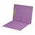 End Tab Pocket Folders, Full Inside Pocket, Letter, One Fastener, Lavender, 50/Box