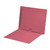 End Tab Pocket Folders, Full Inside Pocket, Letter, One Fastener, Pink, 50/Box