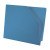 Diagonal Cut File Jacket Blue 100/Box