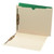 End Tab Pocket Folders, Full Inside Pocket, Letter, Two Fasteners, 14 pt Manila, 50/Box