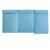 End Tab US Trademark Application Folders, Tri-Fold, Blue, Legal Size, 25/Box