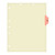 Chart Dividers, Side Tab, Position 3, Lab, Pink, 100/Box