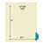 Chart Dividers, Side Tab, Position 6, Insurance, Blue, 100/Box