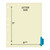 Chart Dividers, Side Tab, Position 6, Medical Records, Blue, 100/Box