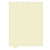 Chart Divider, Bottom Tab, Position 2, Clear, Blank, Pack/100