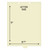 Chart Dividers, Bottom Tab, Position 3, Clear/Blank, 100/Box