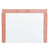 Colored Border File Jackets, 11 3/4 x 8 3/4, Open Top, 28# Stock, Coral, 100/Box (S-09656-COR)
