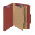 Smead 100% Recycled Pressboard Classification File Folder, 2 Div (14205)