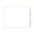Kardex Numeric File Folders - 0 thru 9 Scale, White, 1 Fastener, 50/Box