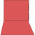Kardex Numeric File Folders - 0 thru 9 Scale, Red, 100/Box