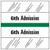 6th Admission Index Tab