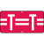 Tab Products Alphabetic Labels Letter T Red TBAV-T
