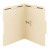 Smead 100% Recycled Folders, Letter Size, 1/3-Cut Reinforced Tab, 2 Fasteners, Manila, 50/Box