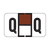 Traco Alpha Label Letter Q (500/Roll)