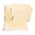 Smead File Folders, Letter Size, Reinforced 2/5-Cut Tab, 2 Fasteners, Manila, 50/Box