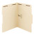 Smead File Folders, Letter Size, Reinforced 1/3-Cut Tab, 2 Fasteners, 18pt Manila, 50/Box