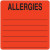 Allergies Label UL926