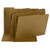 Kraft File Folders, Letter Size, 1/3-Cut Reinforced Tab, 11pt, 1 Fastener, 50/Box