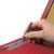 Smead Pressboard Fastener Folders, Letter Size, 1/3-Cut, 2 Fasteners, Bright Red, 25/Box