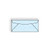 #7 Envelopes (3 3/4 x 6 3/4) 24lb White, Blue Security Tint 500/BX