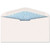 Wesco security tint regular envelope, 3-15/16 x 7-1/2, white 24 lb no-window envelope with blue inside tint