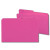 Smead Colored Folders with Reversible Tab (15368) Dark Pink