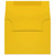 A-2 Yellow Starburst announcement envelope, 4-3/8 x 5-3/4 inches, 24 lb brightly colored sulphite paper, box of 500
